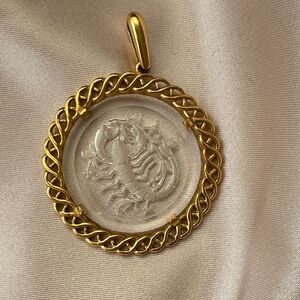 Crown Trifari Scorpio Pendant 🦂♏️